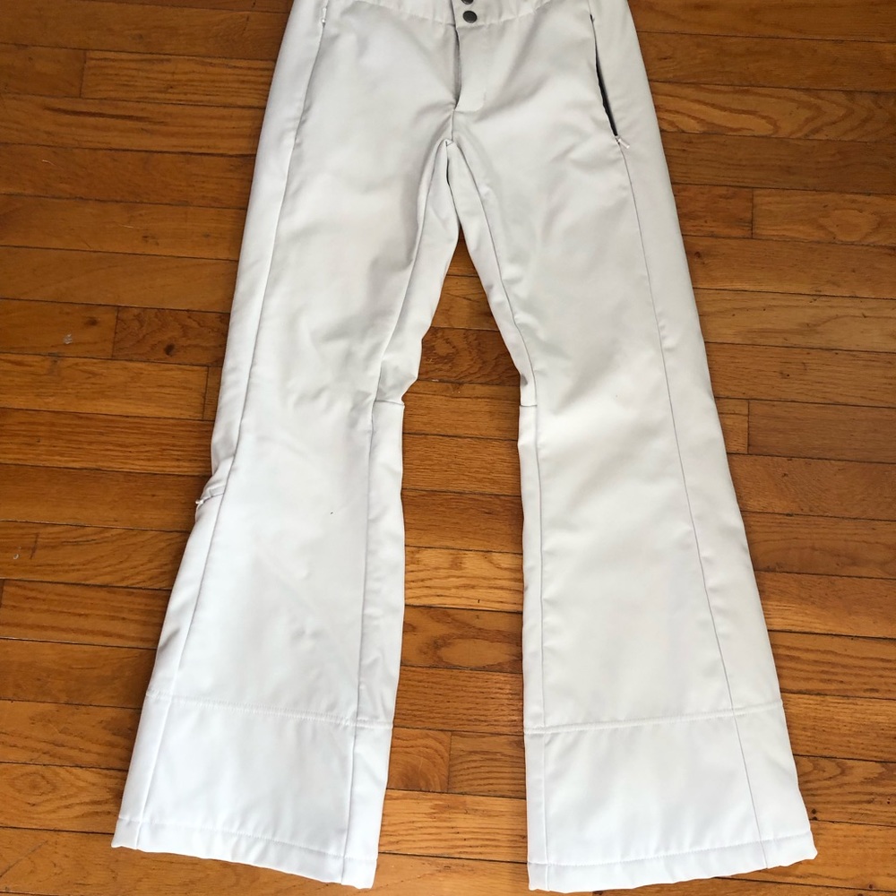 North face XS White Ski Pants
